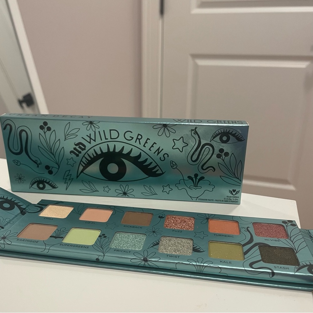 Urban Decay Wild Greens Eyeshadow Palette New In Box - Picture 5 of 5